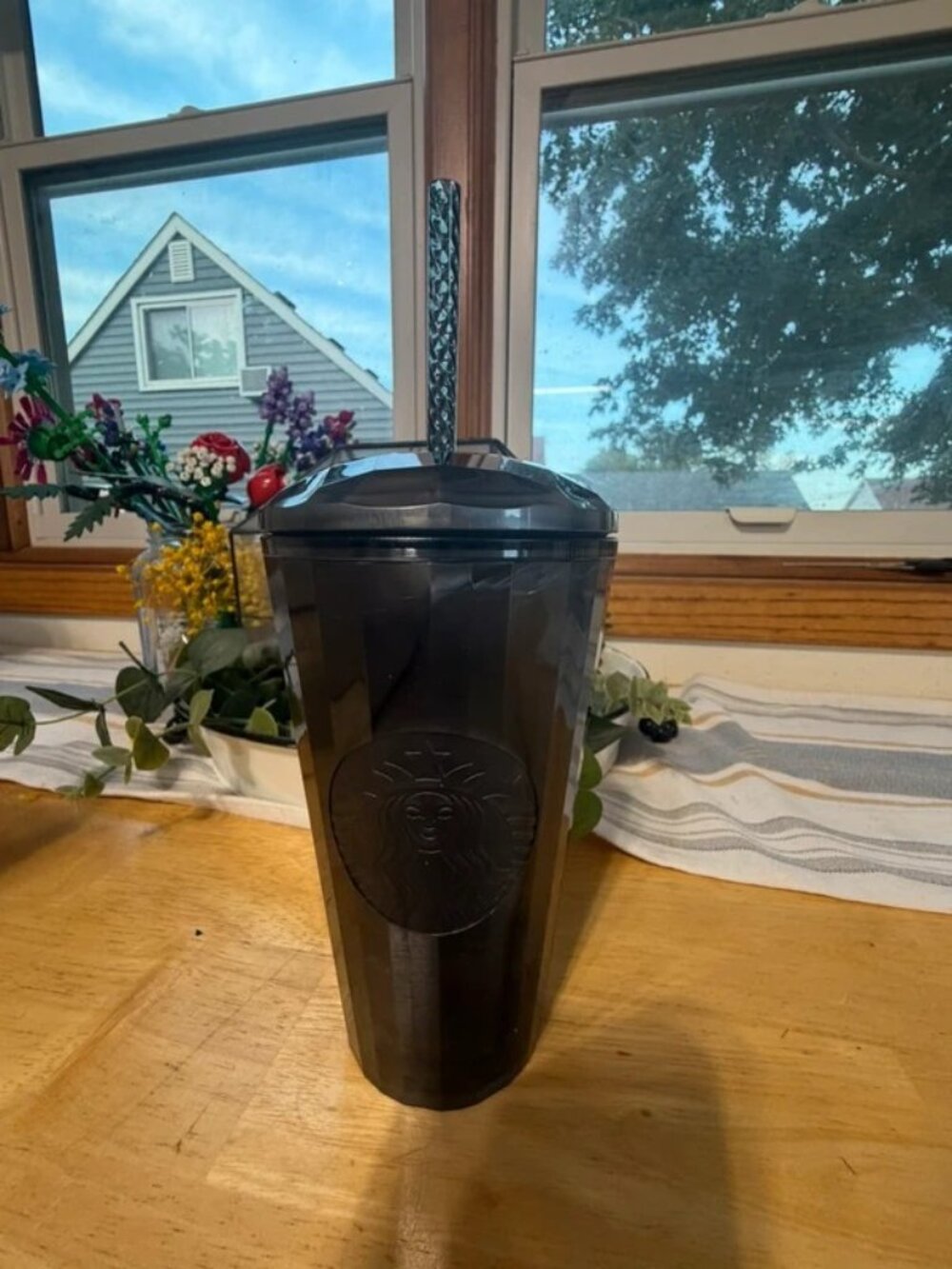 Starbucks 16oz Black Tumbler